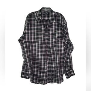 Vertical Sport Button-up Top